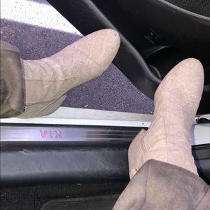 Lucky Brand Python Booties